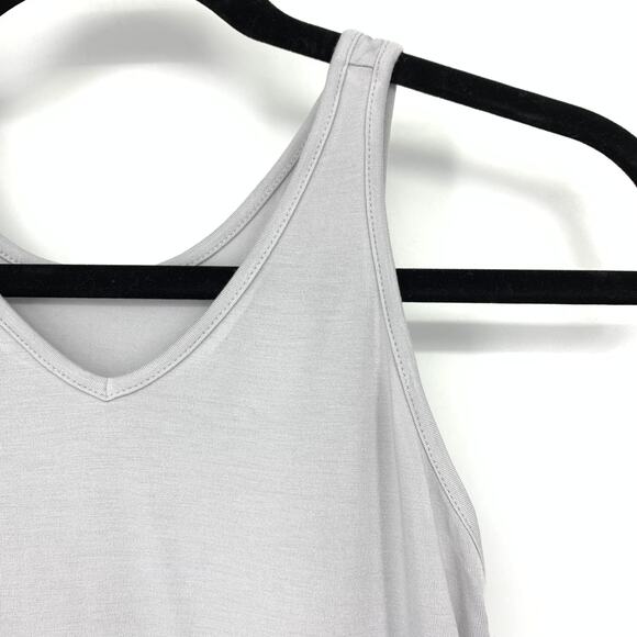 Buki Kinoki + Collagen Cami Womens Size XS Pearl Gray V-Neck Tank Top NEW - Picture 4 of 7